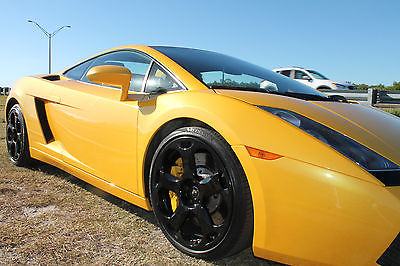 Lamborghini : Gallardo Base Coupe 2-Door LAMBORGHINI GALLARDO ~ 80% LIFE LEFT ON E-GEAR CLUTCH~GIALLO MIDAS YELLOW~E-GEAR