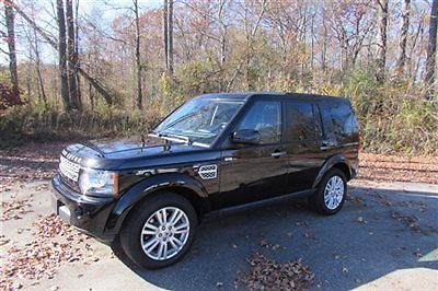 Land Rover : LR4 4WD 4dr V8 LUX 2011 land rover lr 4 hse luxury we finance black black 30 975 lowest in country