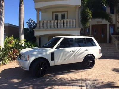 Land Rover : Range Rover Supercharged Sport Utility 4-Door 2007 range rover supercharged top of the line