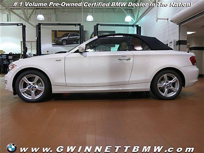 BMW : 1-Series 128i 128 i 1 series low miles 2 dr convertible automatic gasoline 3.0 liter dual overh