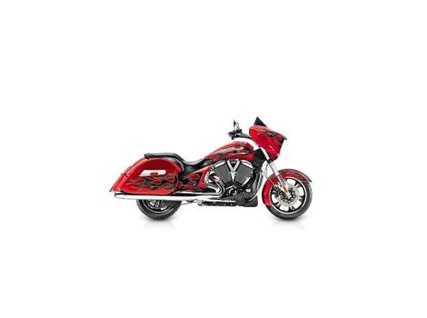 2015 Victory Cross Country Havasu Red with Black Flames