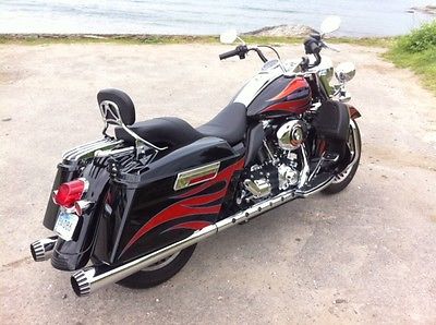 Harley-Davidson : Touring 2009 harley davidson road king flhr limited paint set lower fairings cvo clone