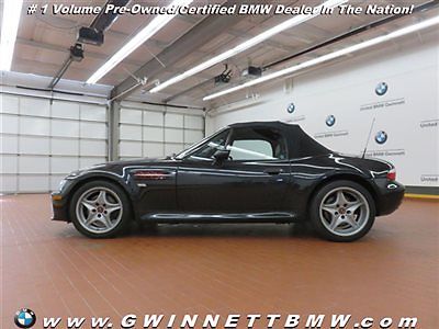 BMW : Z3 M Roadster M Roadster 2 dr Convertible Manual Gasoline 3.2L STRAIGHT 6 Cyl Cosmos Black Met