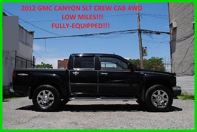 GMC : Canyon SLT 4x4 4WD LEATHER 5.3L V8 5.3 Z71 Z-71 COLORADO Repairable Rebuildable Salvage Wrecked Runs Drives EZ Project Needs Fix Low Mile