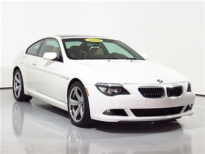 BMW : 6-Series 650i 2009 bmw 650 i 61 k miles sport premium pkg bmw assist parking sensors 2010 11