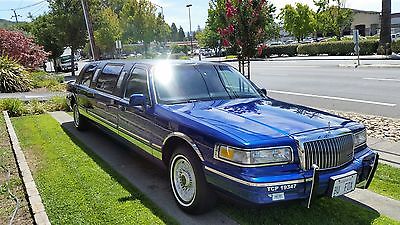 Lincoln : Town Car 4 Door Strech 1996 lincoln town car signature 6 passenger limo 4 door 4.6 l