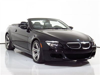 BMW : 6-Series M6 2008 bmw m 6 conv 29 k miles carbon fiber int heads up display park distance 2009