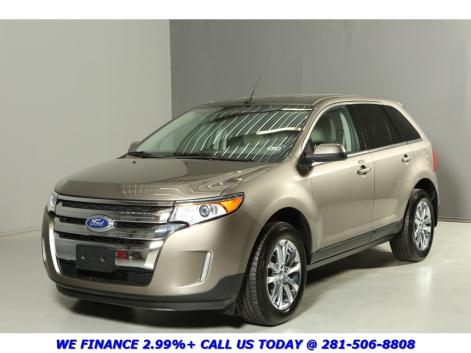 Ford : Edge Limited V6 LIMITED 14K LOW MILES REARCAM LEATHER HEATED SEATS XENONS SONY CHROME ALLOYS