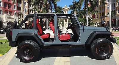 Jeep : Wrangler Unlimited Sport Sport Utility 4-Door 2014 jeep wrangler unlimited sport 4 door 3.6 l rare red katzkin leather package