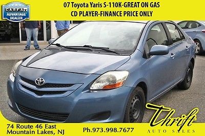 Toyota : Yaris 2007 toyota yaris 4 cyl great on gas 4 door finance price only
