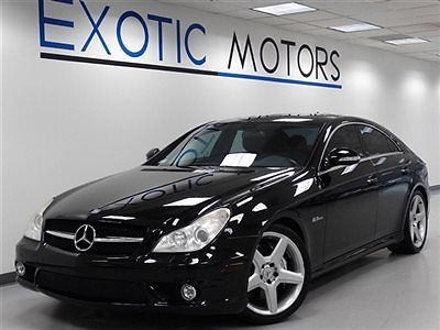 Mercedes-Benz : CLS-Class CLS63 AMG 2007 mercedes cls 63 amg nav keyless go pdc a c heated sts shade 19 wheels 507 hp