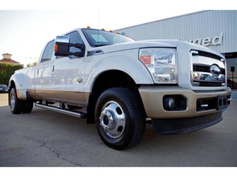 Ford : F-350 4WD Crew Cab King Ranch, 4x4, External Fuel Tank, Leather, Diesel, Crew Cab, Ventilated Seats
