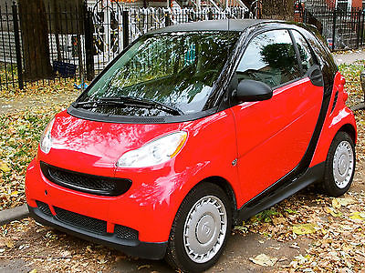 Smart : FORTWO PURE 2013 smart fortwo with only 1400 miles red 1.0 gas saver for two