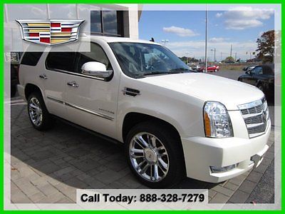 Cadillac : Escalade Platinum Awd All Wheel Drive 4x4 Heated Cooled Leather Navigation Sunroof Remote Start Xm