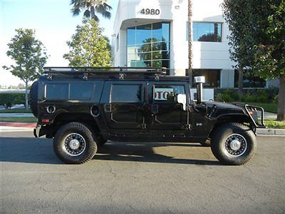 Hummer : H1 Alpha 2006 hummer h 1 alpha wagon black great condition inside and out serviced