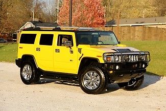 Hummer : H2 Base Sport Utility 4-Door WATCH VIDEO OF THIS H2 LOADED NO RUST 20 IN VOGUE RIMS 4X4 PWR SUN RF CLEAN SUV