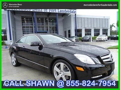 Mercedes-Benz : E-Class RARE 4MATIC COUPE, ONLY 3,000 MILES,CPO WARRANTY 2013 e 350 4 matic coupe only 3 000 miles cpo unlimited mile warranty l k