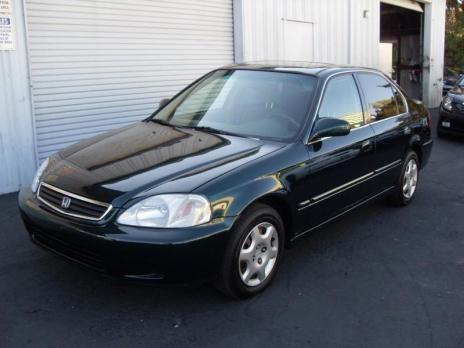 2000 HONDA CIVIC Green! 4dr Gas Saver! Automatic! Reliable!