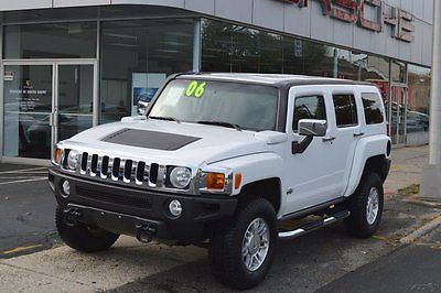 Hummer : H3 SUV Automatic 4WD SUV OnStar Leather 16 Alloy Running Boards Low Miles One Owner!
