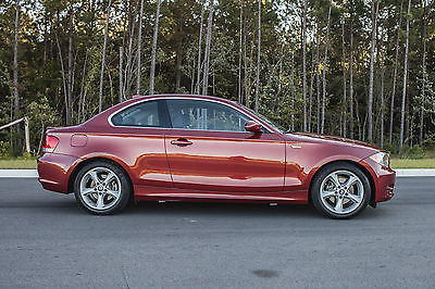 BMW : 1-Series GORGEOUS SEDONA RED SUPER LOW 9K MILES SEDONA RED SUPER LOW MILE 9K MILES EXQUISITE 128I COUPE NO ACCIDENT CLEAN CARFAX