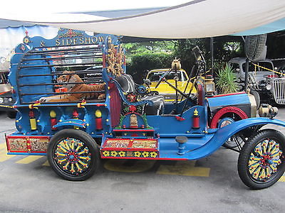 Ford : Model T WAGON 1922 ford model t circus wagon restored 1 of a kind museum car make offer