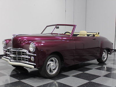 Dodge : Other RARE ROADSTER, RESTORED 2 BE ENJOYED, 350 V8, 4BBL, AUTO, PWR FRNT DISC, LEATHER