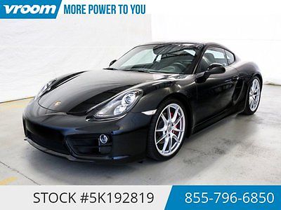 Porsche : Cayman S Certified 2014 6K MILES 1 OWNER CRUISE BOSE SND. 2014 porsche cayman s 6 k miles cruise manual vent seats bose 1 owner cln carfax