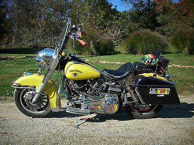 Harley-Davidson : Touring 1976 harley davidson flh shovelhead