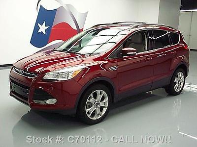Ford : Escape SEL ECOBOOST PANO ROOF NAV HTD LEATHER 2013 ford escape sel ecoboost pano roof nav htd leather c 70112 texas direct