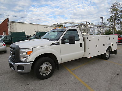 Ford : F-350 REG CAB 4X2 BRAND FX UTILITY BED W/LADDER RACK EXTRA CLEAN TRUCK!! FLEET LEASE UTILITY SERVICE BED!! SAVE OVER $10k