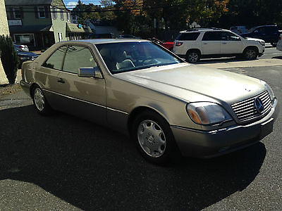 Mercedes-Benz : S-Class Coupe 1995 mercedes benz s 500 coupe 46 k original 1 family owned garage kept mile cl 500