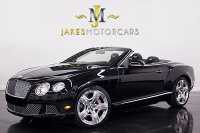 Bentley : Continental GT GTC MULLINER W12 2012 continental gtc w 12 mulliner 240 k msrp only 2600 miles loaded w options