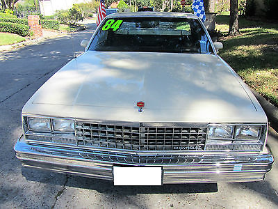 Chevrolet : El Camino Base Standard Cab Pickup 2-Door 1984 chevrolet el camino base standard cab pickup 2 door 5.0 l low millage