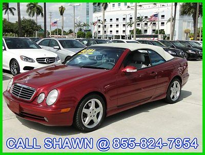 Mercedes-Benz : CLK-Class LAST YEAR OF THIS CAR!!, 1 OWNER,MERCEDES DEALER!! MERCEDES-BENZ CLK430 CONVERTIBLE, ONLY 41,000 MILE,1OWNER,WE SOLD THIS CAR NEW!!