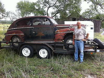Ford : Other Tudor Started a Frame-off restore of 1947 Ford Tudor car. Past Llano Sheriff car