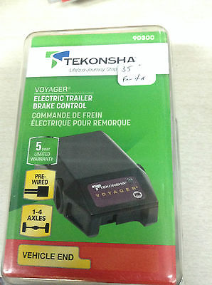 TEKONSHA VOYAGER ELECTRIC TRAILER BRAKE CONTROL MODEL#9030C (J991)