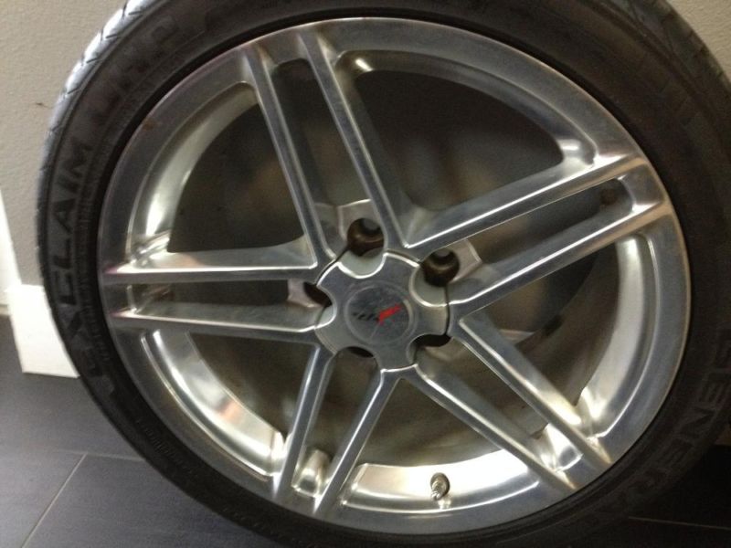 Z06 Corvette wheels and Tires, 1