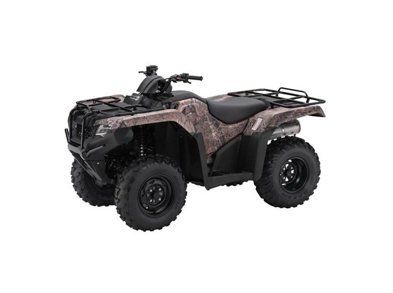 2016 Honda FourTrax Rancher 4x4 with Power Steering - Camo