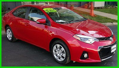 Toyota : Corolla S Certified Toyota LED's Bluetooth Backup Camera 2015 s used certified 1.8 l i 4 16 v automatic fwd sedan