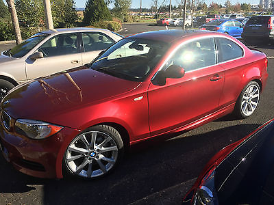 BMW : 1-Series 2D Coupe 2012 burgundy bmw 135 i coupe 2 d