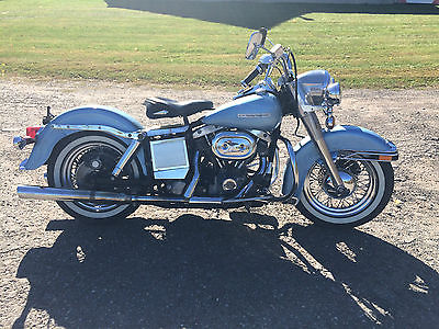 Harley-Davidson : Other 1976 harley davidson liberty edition flh electraglide shovelhead low miles