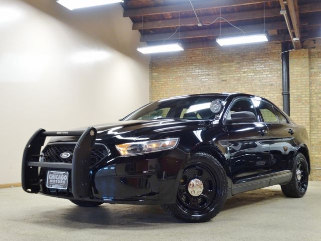 Ford : Taurus POLICE AWD 2013 ford police interceptor awd 3.5 l v 6 rare black 93 k miles nice