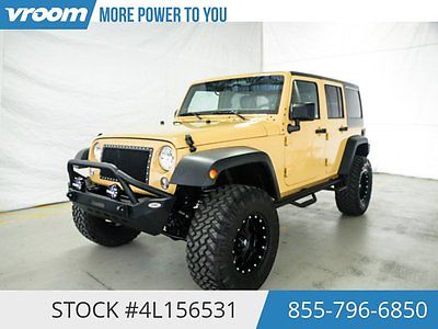 Jeep : Wrangler Rubicon Certified 2014 9K MILES 1 OWNER NAV AUX 2014 jeep wrangler unltd 9 k miles nav bluetooth aux usb 1 owner clean carfax
