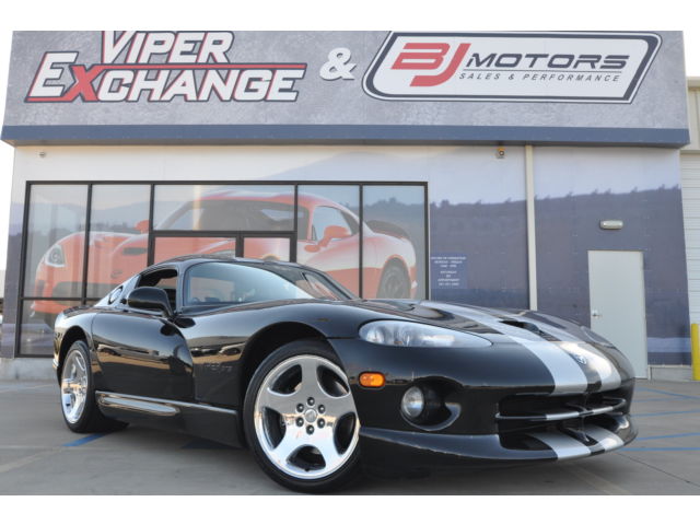 Dodge : Viper 2dr GTS Coup 1999 dodge viper gts black and silver clean gts