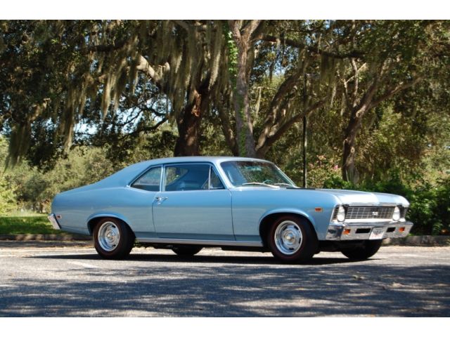 Chevrolet : Nova 1969 chevrolet nova ss clone built 355 muncie 4 speed original car redlines fast