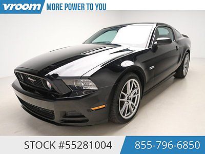 Ford : Mustang GT Certified 2013 8K MILES 1 OWNER 2013 ford mustang gt cruise control 1 owner clean carfax vroom