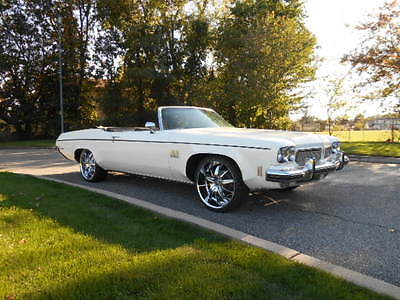 Oldsmobile : Eighty-Eight delta 88 1973 oldsmobile delta 88 convertible 455 rocket 22 in wheels a c cruise p seat dub