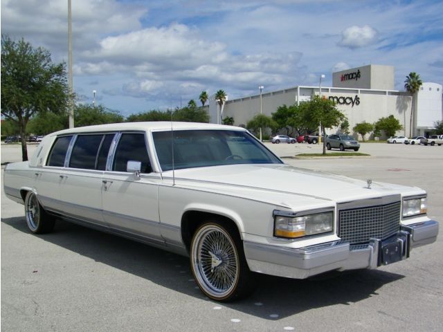 Cadillac : Other Brougham AWESOME!! LOW MILES!! CADILLAC BROUGHAM LIMOUSINE!! 9 PASS!! 6 DR!! CALL NOW!!