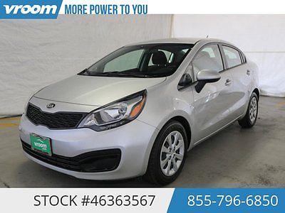 Kia : Rio LX Certified 2014 21K MILES 1 OWNER CD PLAYER USB 2014 kia rio lx 21 k low miles cd player am fm radio aux usb 1 owner clean carfax