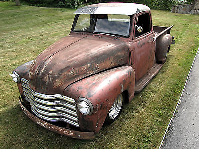 Chevrolet : C-10 PATINA SHOP TRUCK / RAT ROD 1950 chevrolet 3100 pickup shop truck rat rod hot rod genuine patina